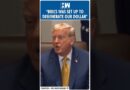 #Shorts | “BRICS was set up to degenerate our dollar”: Donald Trump | US India Trade Deal | PM Modi