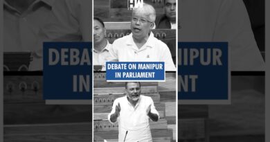 #Shorts| Heated debate in LS on Manipur; MP Angomcha Akoijam speaks on President’s Rule in the state