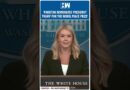 #Shorts | ‘Pakistan Nominated President Trump For The Nobel Peace Prize’: White House
