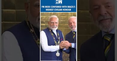 #Shorts | PM Modi conferred with Brazil’s highest civilian honour | Namibia | Global Award | India