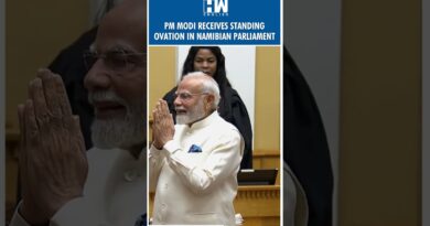 #Shorts | PM Modi Receives Standing Ovation In Namibian Parliament | Windhoek | MP Chants Modi Modi
