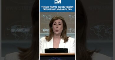 #Shorts | ‘President Trump to Issue New Executive Order..’: US State Dept | Syria | America | USA