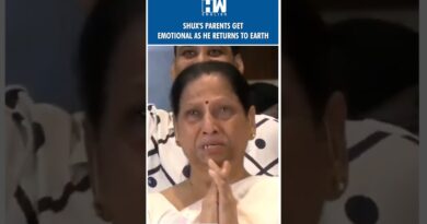 #Shorts | Shubhanshu Shukla’s Parents Gets Emotional As He Returns Back To Earth | Axiom 4 | NASA