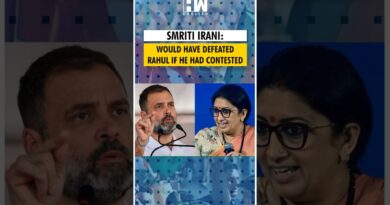#Shorts | Smriti Irani says Rahul didn’t contest Amethi in 2024 as she would’ve defeated him | BJP