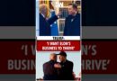 #Shorts | Trump softens stance on Elon Musk, says he wants Elon’s businesses to thrive. | X | Tesla