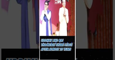 #Shorts | Uddhav and Raj Thackeray Share Stage After Almost 20 Years | Marathi Language Mumbai Rally
