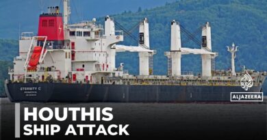 Six rescued, four killed after Houthi attack on cargo ship in Red Sea