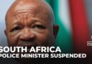 South African police minister suspended over corruption allegations