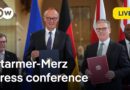 Starmer and Merz hold press conference following bilateral visit | DW News