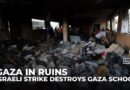 Survivors describe inferno as Israeli strike hits displaced in Gaza City school