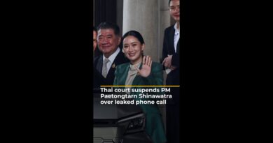 Thai court suspends PM Paetongtarn Shinawatra over leaked phone call | AJ #shorts