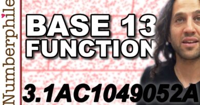 The Mind-Blowing Base 13 Function – Numberphile