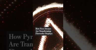 The Pyro Drones Transforming Fireworks Displays