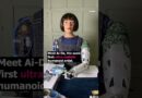This humanoid robot just painted King Charles III