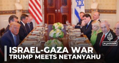 Trump, Netanyahu discuss Gaza ceasefire and Palestinian relocation at White House