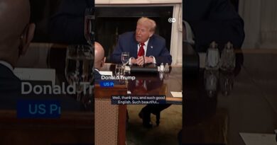 Trump praises Liberia’s president for his ‘good English’ – the country’s official language