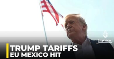 Trump says 30-percent tariffs against EU and Mexico to begin on August 1