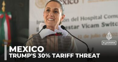 Trump slaps 30% tariffs on imports from Mexico, Sheinbaum urges calm as talks continue