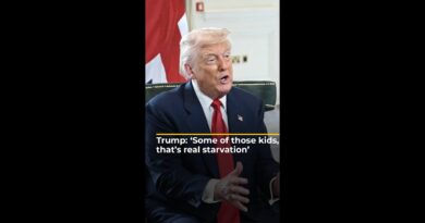 Trump: ‘Some of those kids, that’s real starvation’ | AJ #shorts