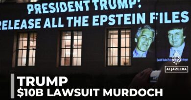 Trump sues Wall Street Journal, Rupert Murdoch for $10bn over Epstein story