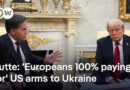 Trump threatens ‘very severe’ tariffs on Russia if deal with Ukraine not struck within 50 days