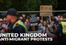 UK anti-migrant protests erupt after asylum seeker assault charged with sexual assault