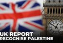 UK parliamentary report on Israel: British govt urged to recognise Palestinian state
