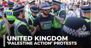 UK police arrest dozens at protests against Palestine Action ban