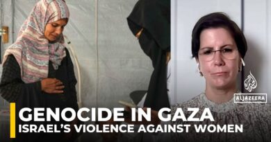 UN expert says Israel is committing ‘femi-genocide’ in Gaza