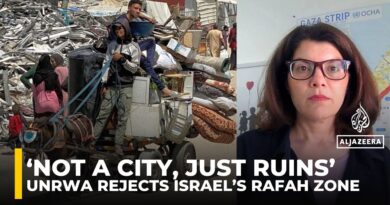 UNRWA slams Israel’s Rafah ‘humanitarian city’ as ‘open-air prison’