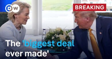 US and EU reach trade deal in Scotland  | DW News