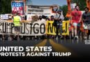 US anti-Trump protests: Thousands march to defend civil liberties