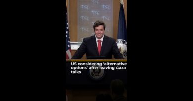 US considering ‘alternative options’ after leaving Gaza talks
