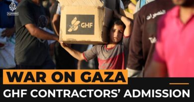 US contractors say live rounds are being shot at Gaza aid seekers