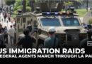US immigration agents stage show of force at LA’s MacArthur Park, sparking mayor’s anger