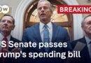 US Senate approves Trump’s spending bill in narrow vote | DW News