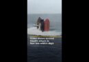 Video shows second Houthi attack in Red Sea within days | AJ #shorts