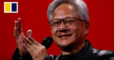 WATCH LIVE: Nvidia CEO Jensen Huang holds briefing in Beijing
