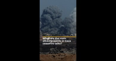 What are the main sticking points in Gaza ceasefire talks? | AJ #shorts