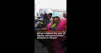 What’s behind the year of deadly anti-government protests in Kenya? | AJ #shorts