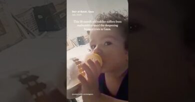 When Food Runs Out, Gazan Mother Feeds Her Toddler Salt and Water