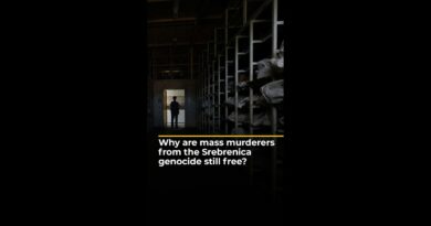 Why are mass murderers from the Srebrenica genocide still free? | AJ #shorts