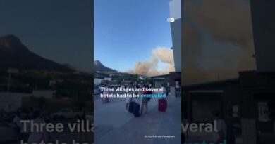 Wildfires spread rapidly on Greece’s largest island, Crete | DW News