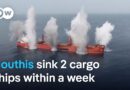 Yemen’s Houthi rebels release video of attack on cargo ship in the Red Sea | DW News