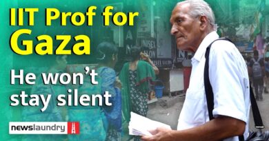 A day in the life of an ex-IIT professor crusading for Gaza, against hate in Delhi