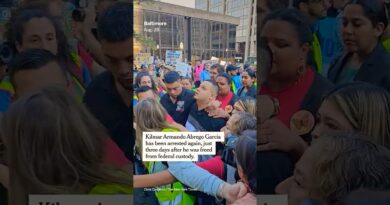 Abrego Garcia Speaks Out Minutes Before ICE Re-Arrest