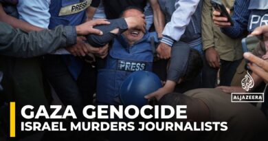 Al Jazeera journalist among 14 Palestinians killed in Israeli strike on southern Gaza hospital
