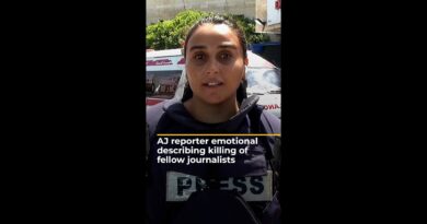 Al Jazeera reporter gets emotional describing killing of fellow journalists | AJ#shorts