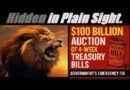 ALERT! THE GOVERNMENT INITIATES AN EMERGENCY DEBT AUCTION. RUNNING OUT OF CASH. Mannarino