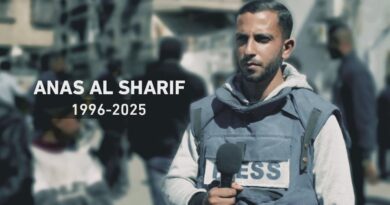 Anas al-Sharif among five Al Jazeera journalists killed by Israel in Gaza